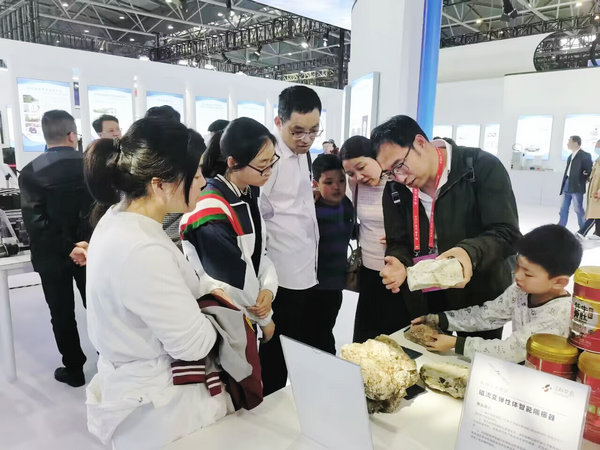 taptap点点青藏科考研究成果在第二届中国（安徽）科技创新成果转化交易会展出